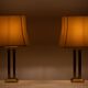 Form Leuchten Hollywood Brass Table lamps 1970s Germany