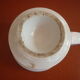 Old cup brulot porcelain blue liseres