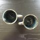 Paire de tasses bleu nuit