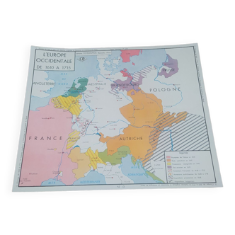 School map Editions Rossignol