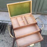 Wooden worker 3 compartments