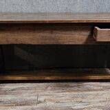 Large antique solid wood table from the Louis XIV period.