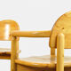 Vintage pine dining chairs by Rainer Daumiller for Hirtshals Sawmill, Denmark 70s