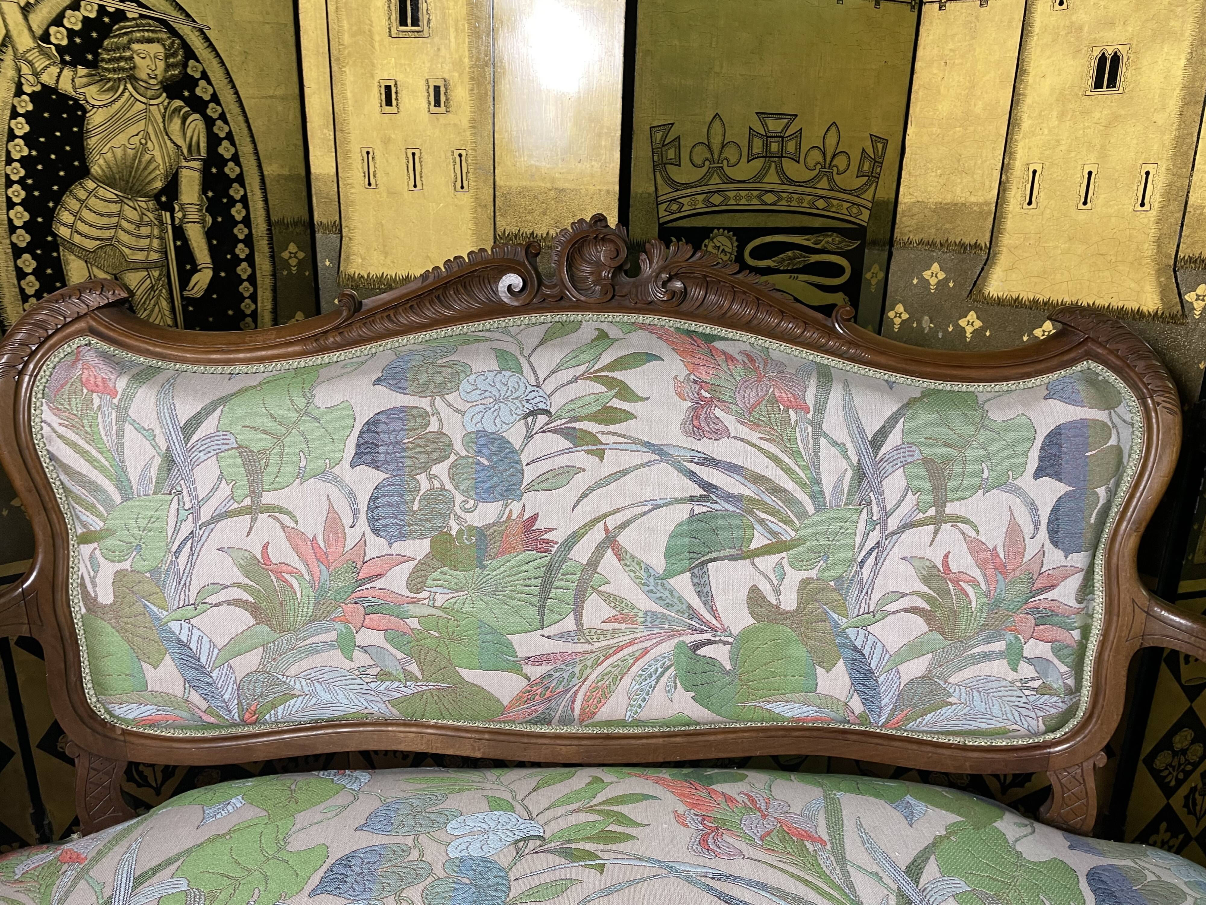 Sofa - Louis XV style bench / rockery