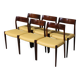 Rosewood Model 77 Dining Chairs by Niels O. Moller, 1960, Set of 6