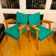 Green Compass Armchair 70s