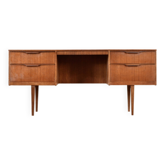 Midcentury Austinsuite Teak Desk / Dresser. Vintage Modern / Danish Style.