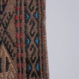 Vintage Turkish rug from Oushak, hand-woven 67x427 cm