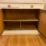 Old white Parisian buffet