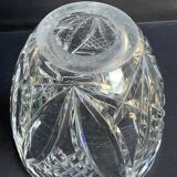 Large stamped Baccarat vase
