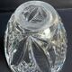 Large stamped Baccarat vase