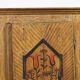Painted Folk Art Bridal Cabinet 1815