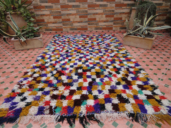 Carpet boucherouite 118x180cm