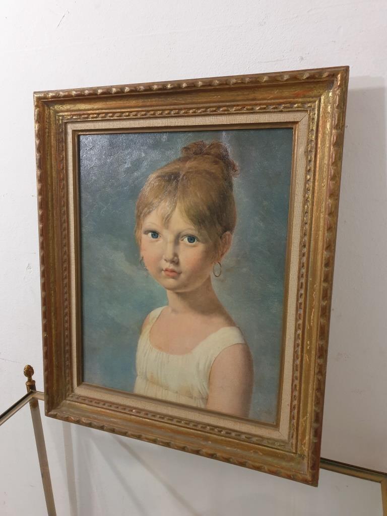 Painting portrait by Pierre Narcisse de Guérin