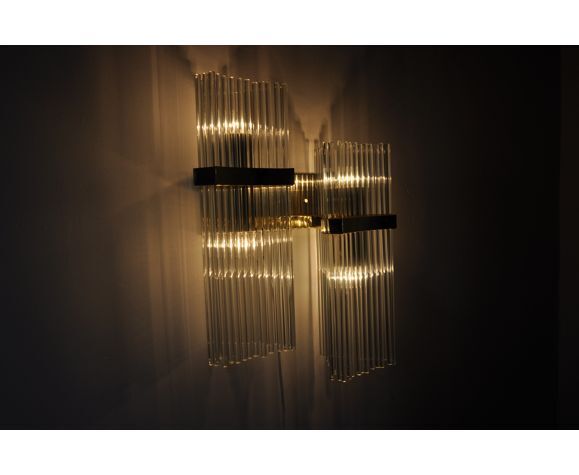 Double sconce from maison Sciolari for Lightolier, 1970