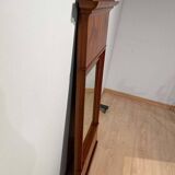 Biedermeier Wall Mirror in Cherrywood Veneer, South Germany, 1830s
