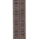 Vintage Turkish hallway rug 58x667 cm