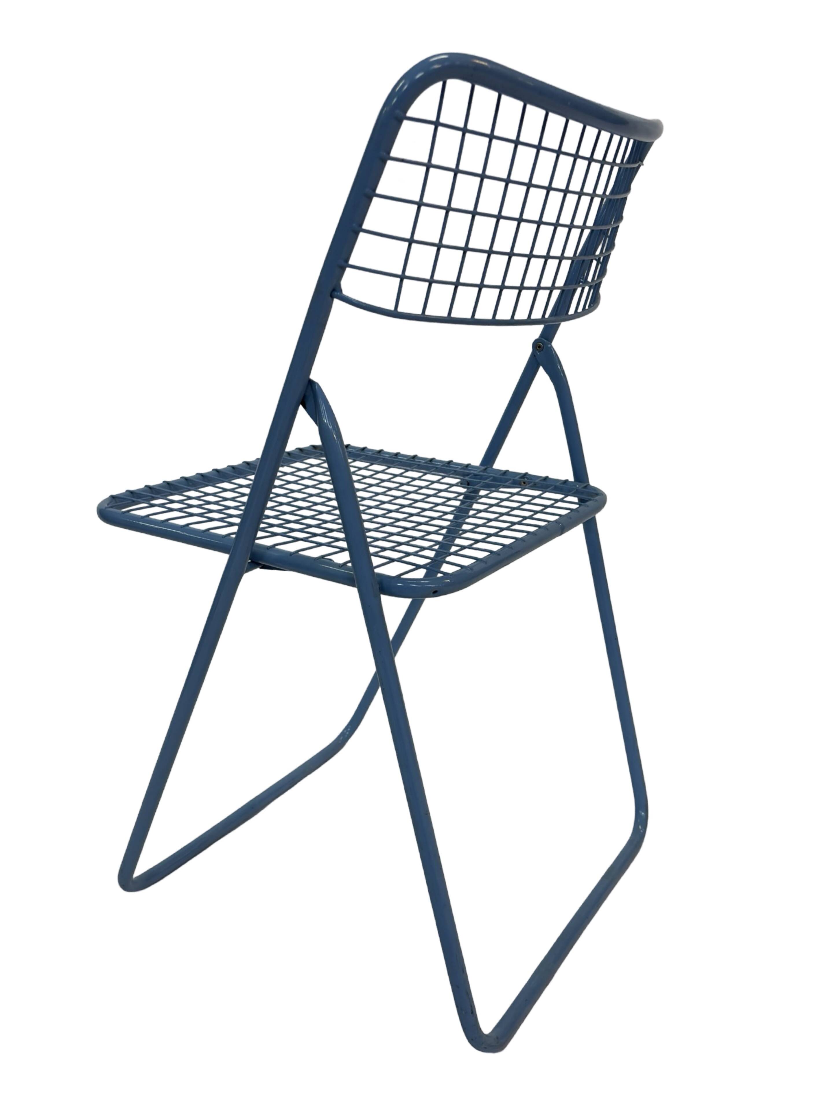 Vintage Folding chair "Ted Net" by Niels Gammelgaard for Ikea 1976