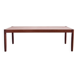 Grande table basse en teck danoise, design années 60