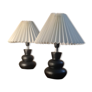 Paire lampes chevet