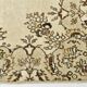 Tapis turc vintage vert clair et crème, 162 x 259 cm