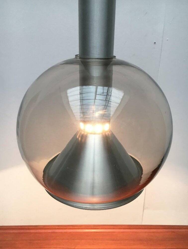 Suspension globe en verre allemand milieu du siècle, des années 1960