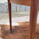 Scandinavian dining room set, 6 chairs with extendable table 1950s