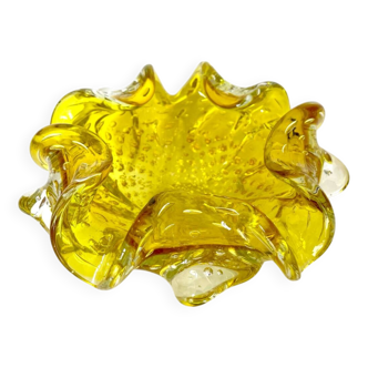 Sommerso ashtray, Barrovier & Toso, Murano