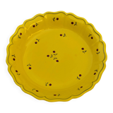 Vintage earthenware plate signed "F. Sicard"