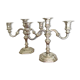 Pair of silver candlesticks.W.Germany.