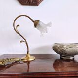 Table lamp in brass art deco tulip 1930