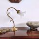 Table lamp in brass art deco tulip 1930