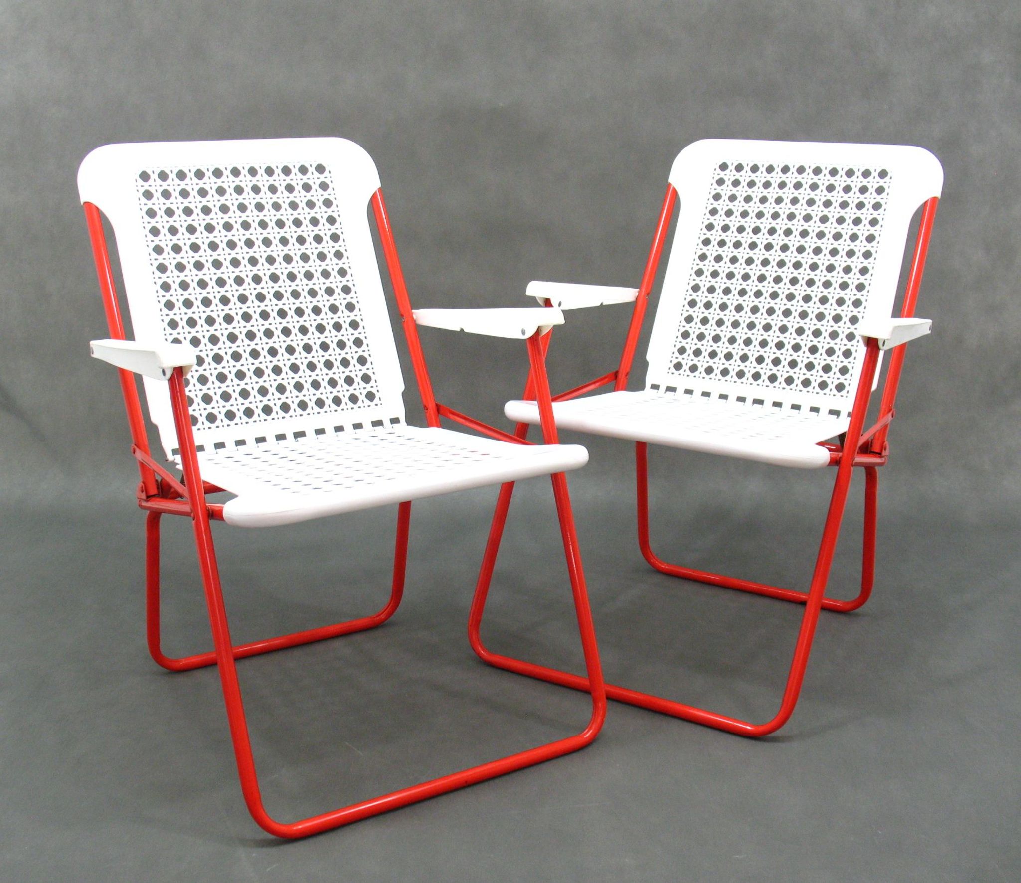 2 Italian folding chairs from Grand Soleil, 1980s