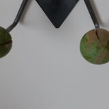 Coat door patère balls