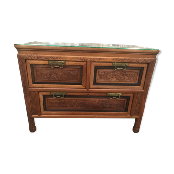 Chinese  Indonesian chest of drawers
