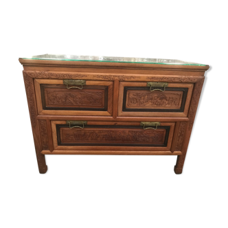 Chinese  Indonesian chest of drawers