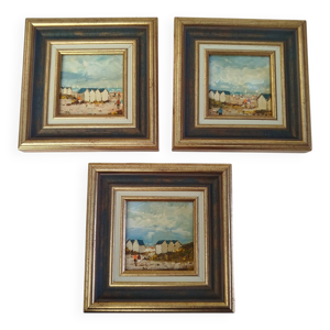 Tryptique Tableaux Christian