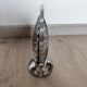 Vintage chrome-plated metal display stand for appetizers and petits fours