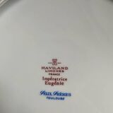 Gourmet Empress Eugénie Plate, Haviland, Limoges