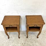 Pair of vintage 50's bedside tables
