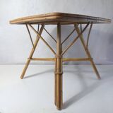 rattan coffee table