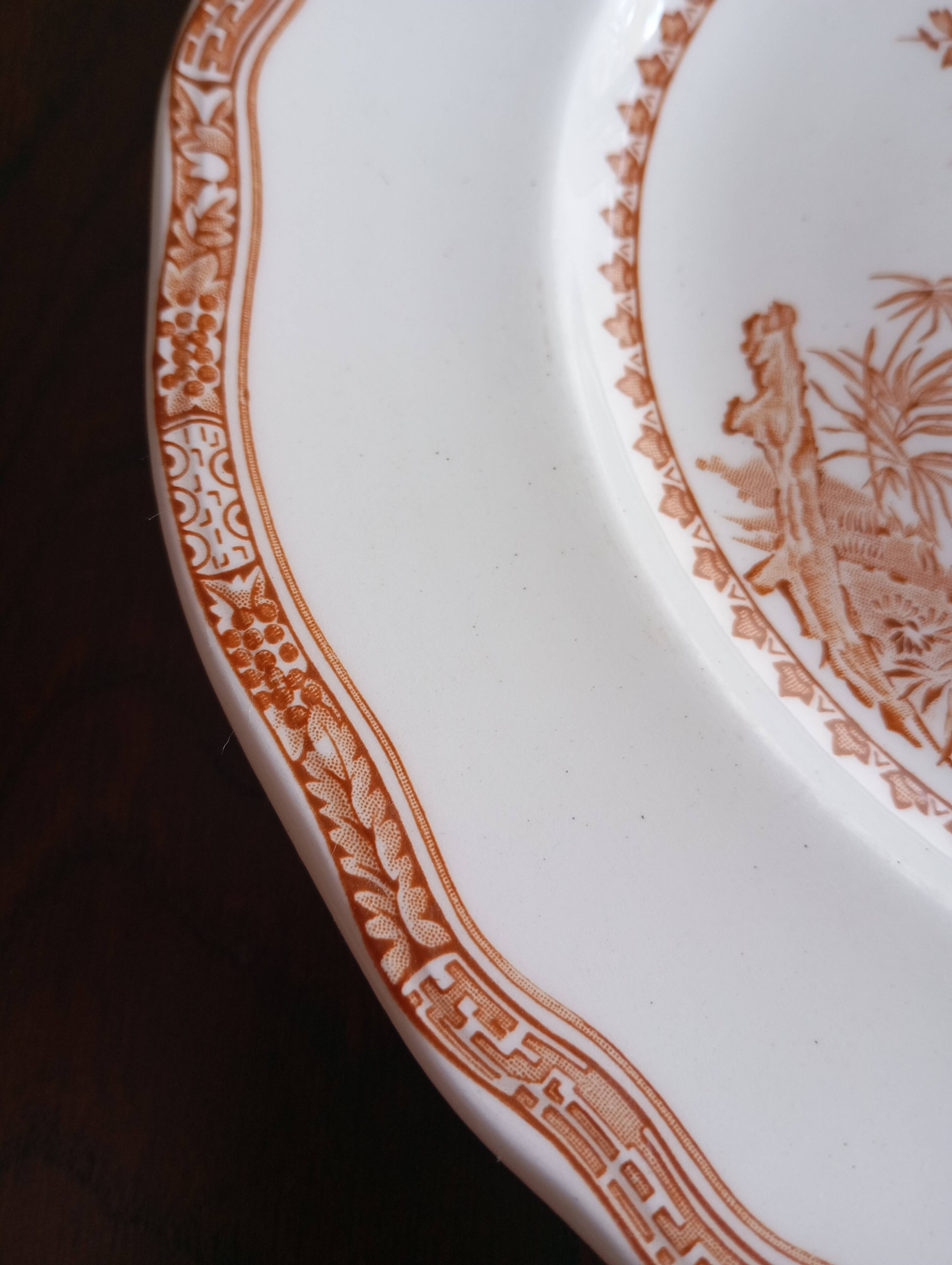 English flat plates by Furnivals "Quail"