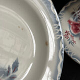 12 plates Digoin Sarreguemines Olga