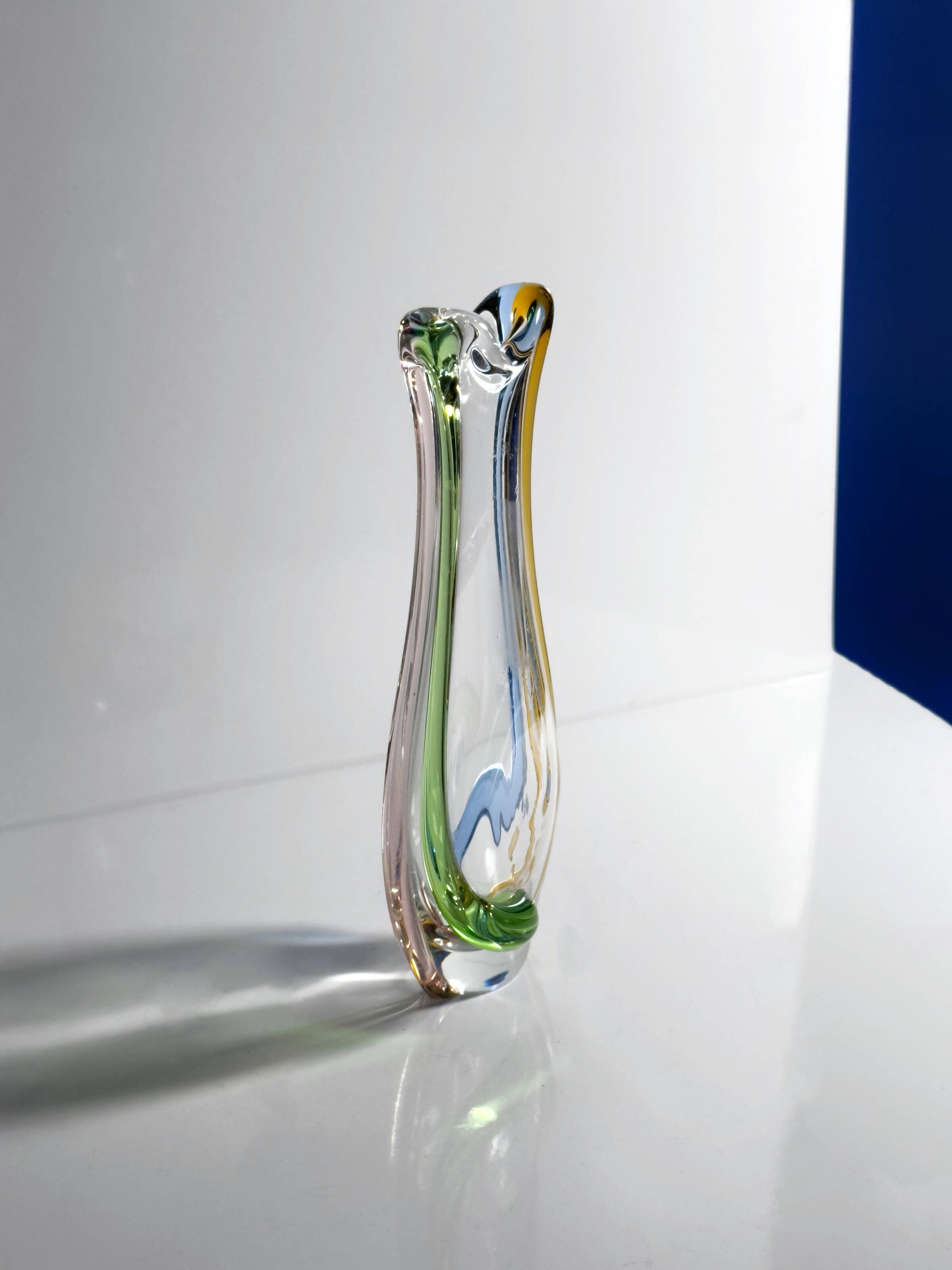 František Zemek Vase Rhapsody - Sklo Union 1950s