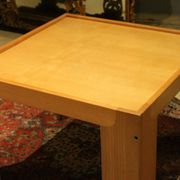 Mid-Century Modern Italian Square Light Wood Coffee Table by Piero Lissoni for Cassina, 1960s