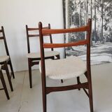 Set of 4 Scandinavian chairs no