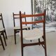 Set de 4 chaises scandinaves no