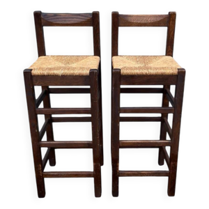Lot de 2 tabourets de