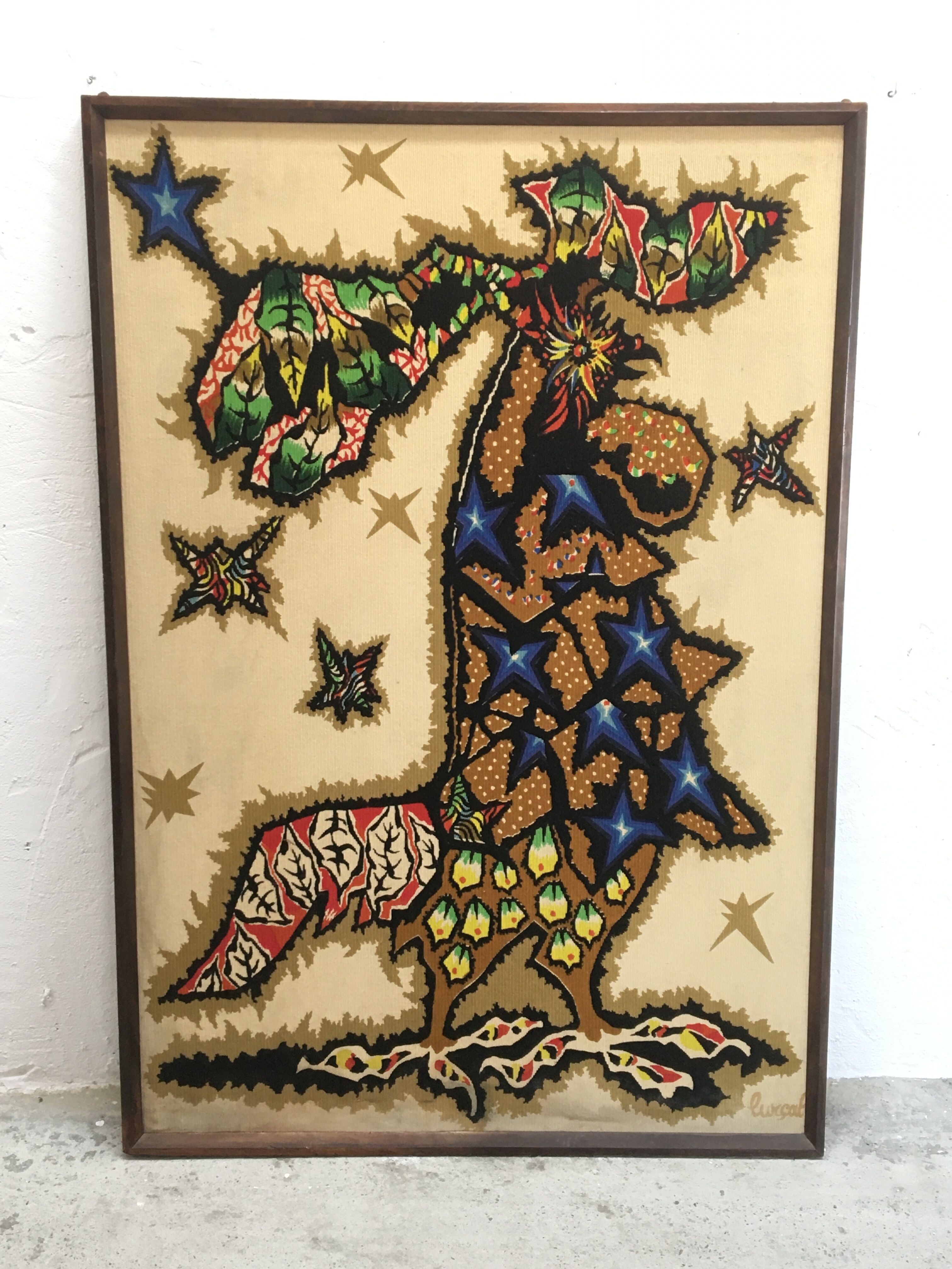 Tapestry after Jean Lurçat - Corot Edition - Fanfare