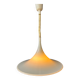 White Space Age Suspension "Witch Hat" Mid-Century